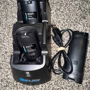 @Play Dual Charging Station with Batteries